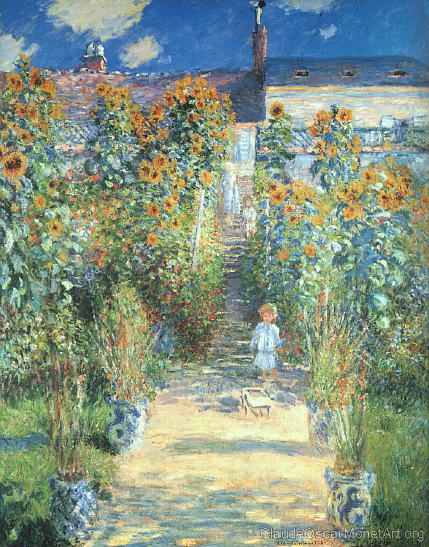 The Artist's Garden at Vetheuil